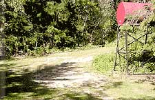 driveway project before